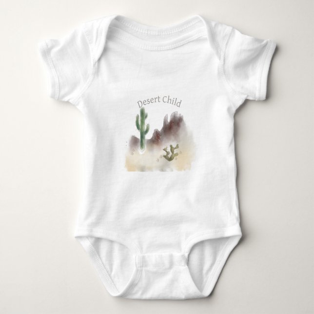 Desert Child | Baby Bodysuit | (Front)