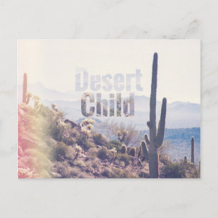 Desert Child - Superstition Wilderness Postcard