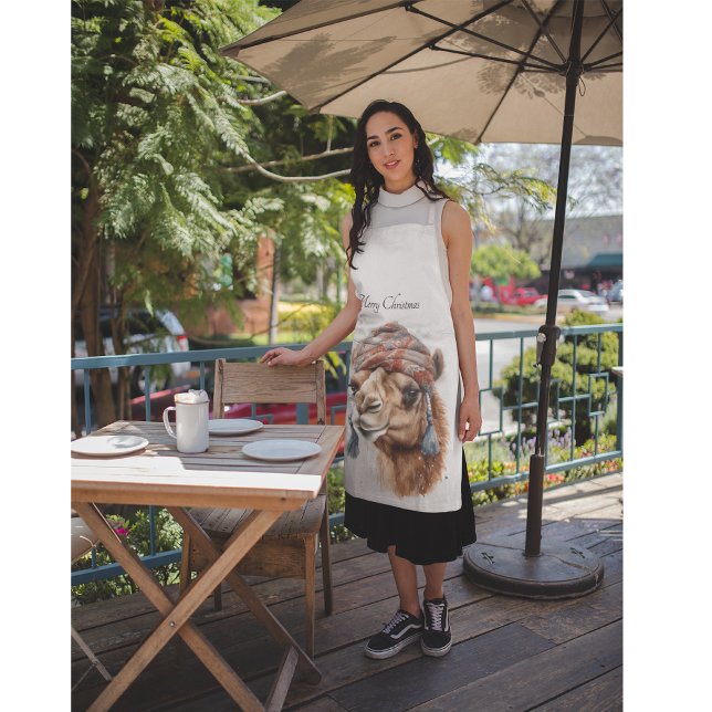 Desert Christmas Joy, custom Apron (Creator Uploaded)