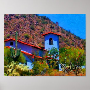 desert church print