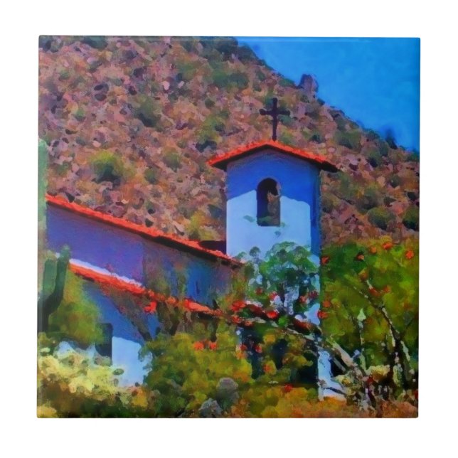 Desert church tile (Front)