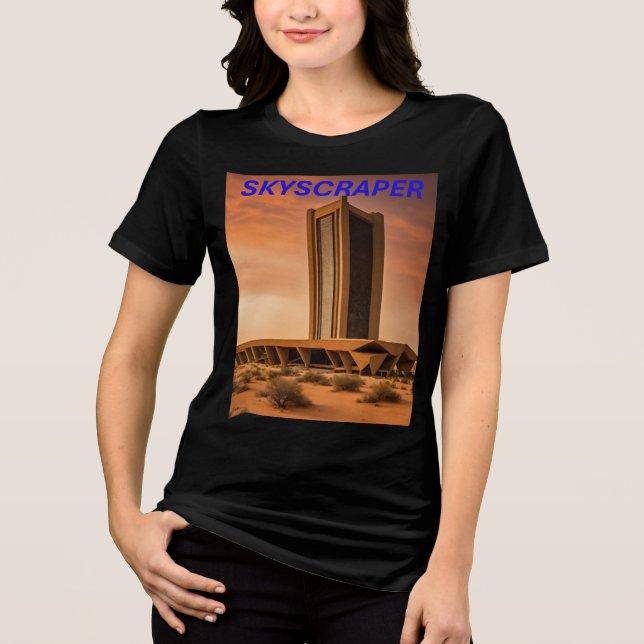 Desert Concrete Icon Women’s Tri-Blend Tee (Front)