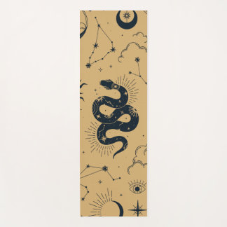 Desert Cosmic- Sun and Moon -Astronomy Witch Yoga Mat