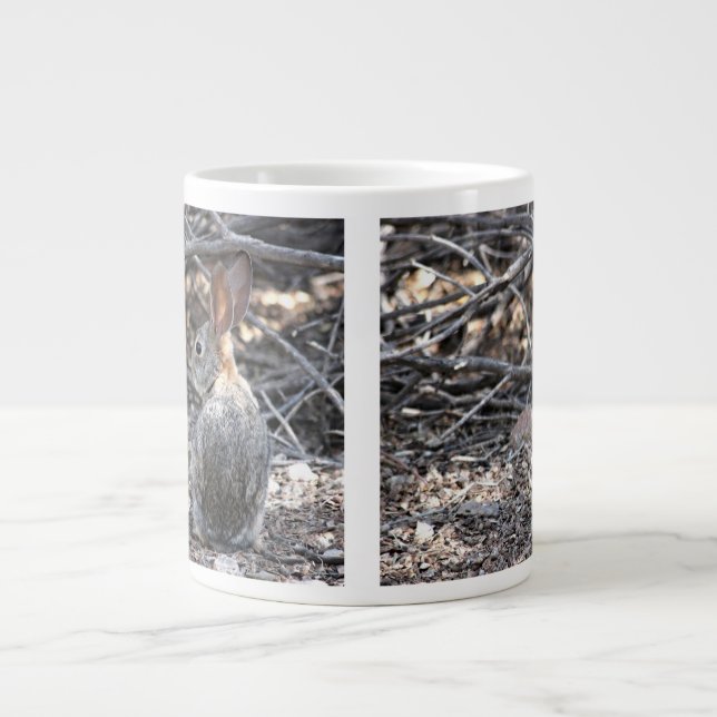 Desert Cottontail - Jumbo Mug (Front)