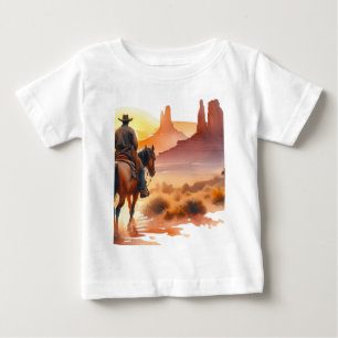Desert Cowboy  Baby T-Shirt