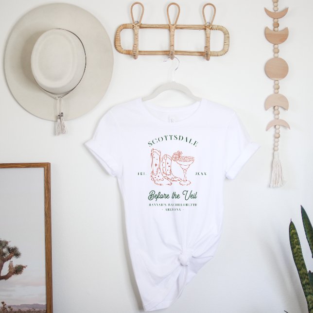 Desert Cowgirl Country Club | Bachelorette  T-Shirt (Creator Uploaded)