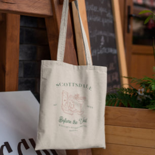 Desert Cowgirl Country Club   Bachelorette  Tote Bag