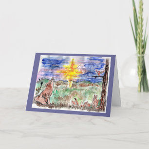 Desert Criteria Christmas Holiday Card