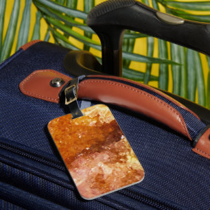 Desert Dawn Crystals Luggage Tag
