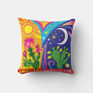 Desert Day and Night Cushion