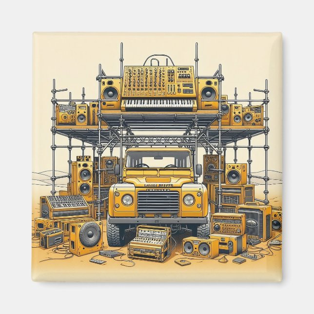 Desert Defender Magnet (Front)