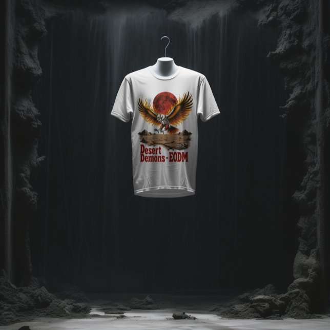 Desert Demons – EODM Skeletal Eagle T-Shirt  (Creator Uploaded)