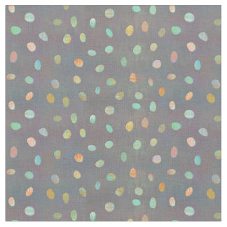 Desert Dots - Muted Nuggets - Grey Fabric
