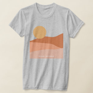 Desert Dreamin Minimalist Landscape T-Shirt