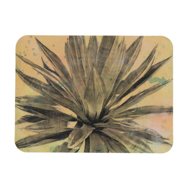 Desert Dreams | Green Plant Magnet (Horizontal)