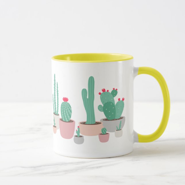 Desert Dreams Potted Cacti Mug (Right)