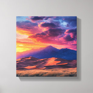 Desert Dreamscape Canvas Print
