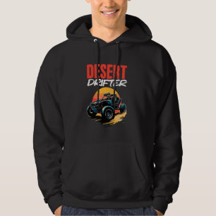 Desert Drifter Beach Sand Race Rail Racing Car Dun Hoodie