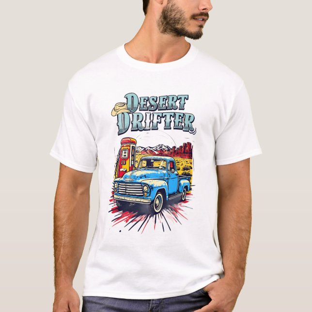 Desert Drifter Men's Basic T-Shirt (Front)