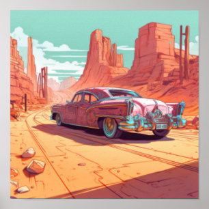 Desert Drive: Echoes of Freedom Poster