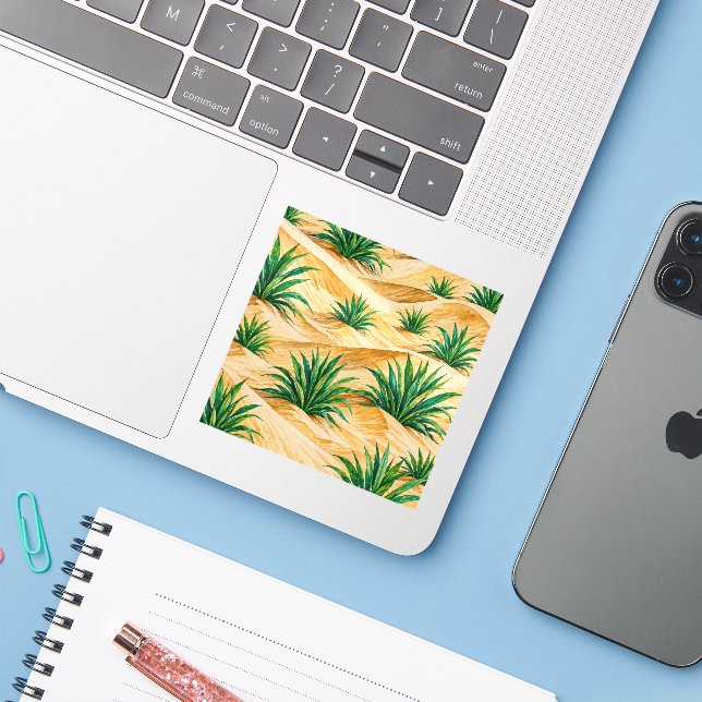 Desert Dunes Agave Pattern (Laptop w/ iPhone)