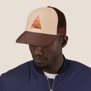 Desert dunes minimalist landscape trucker hat