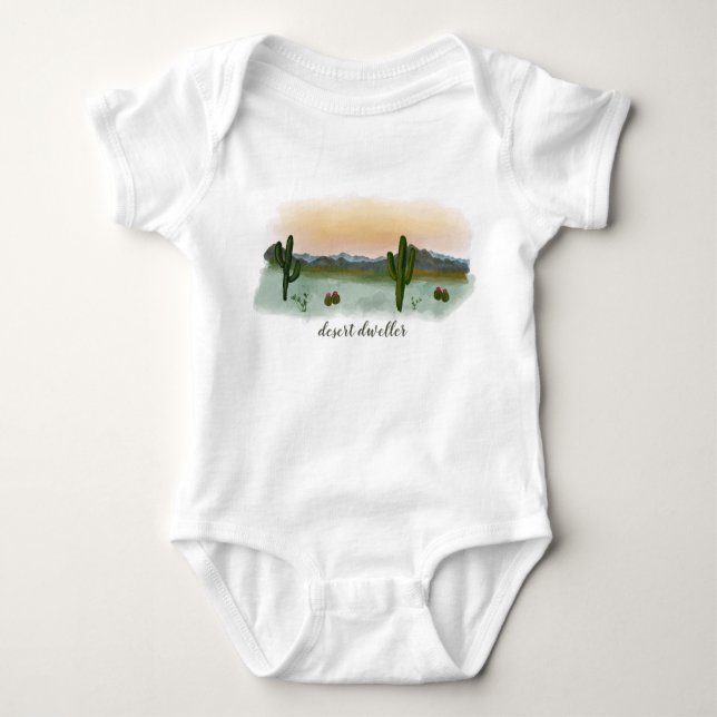 Desert Dweller | Baby Bodysuit (Front)