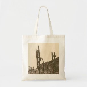 Desert evening tote bag