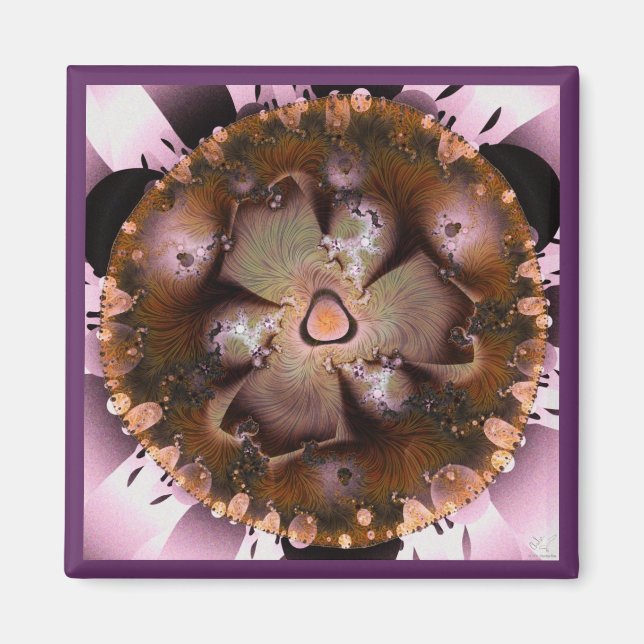 Desert Flower Magnet (Front)