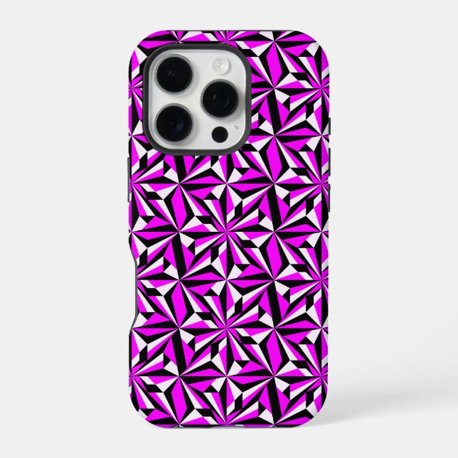 Desert Flowers in Pink iPhone Case (Back)