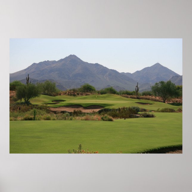 Desert Golf Poster (Front)