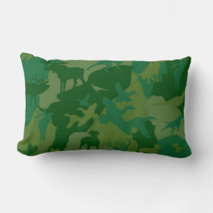 Desert&Green Cammo/deer/elk/moose/hunting dog Lumbar Cushion