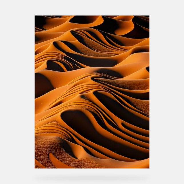 Desert Harmony Acrylic Sign (Front)