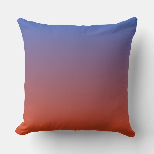 Desert Horizon Colour Gradient Cushion (Front)