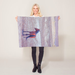 Desert Horse P8640 Fleece Blanket