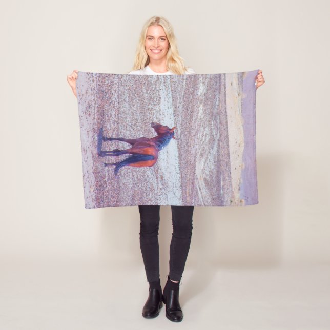 Desert Horse P8640 Fleece Blanket (In Situ)