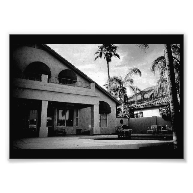 Desert House Photo Print (Front)