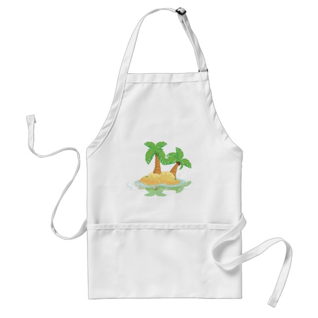 Desert Island Standard Apron (Front)