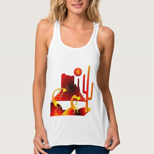Desert Kokopelli Singlet (Front)
