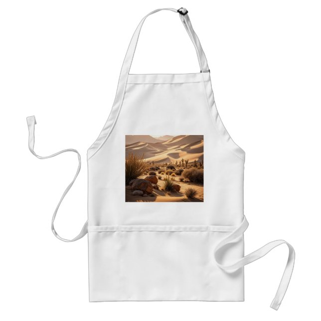 Desert landscape at sunset standard apron (Front)