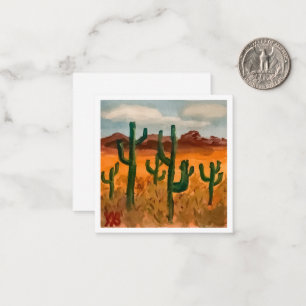 Desert Landscape Card