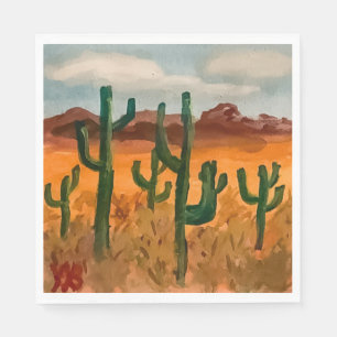 Desert Landscape Napkin