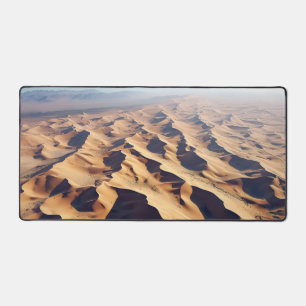 Desert Landscape Serene Majestic Nature Morning  Desk Mat