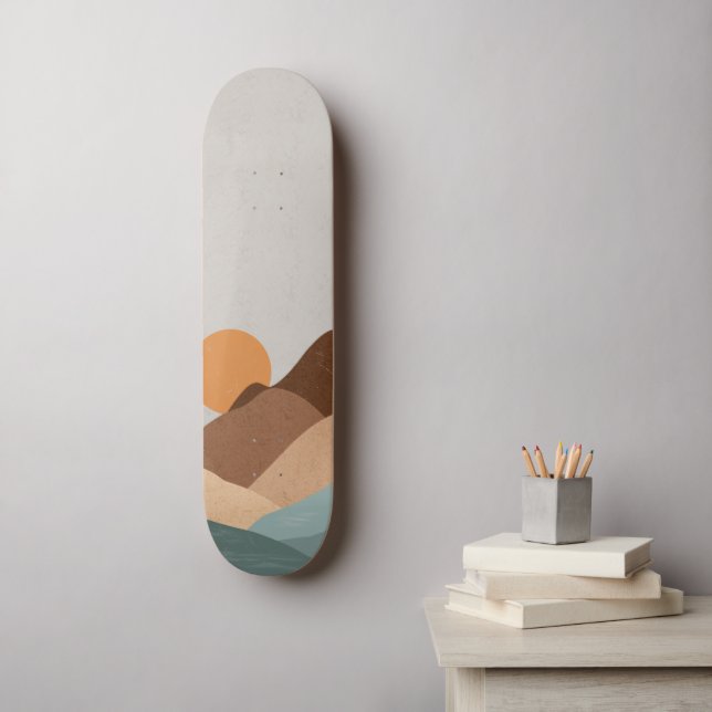 Desert Landscape Skateboard (Wall Art)