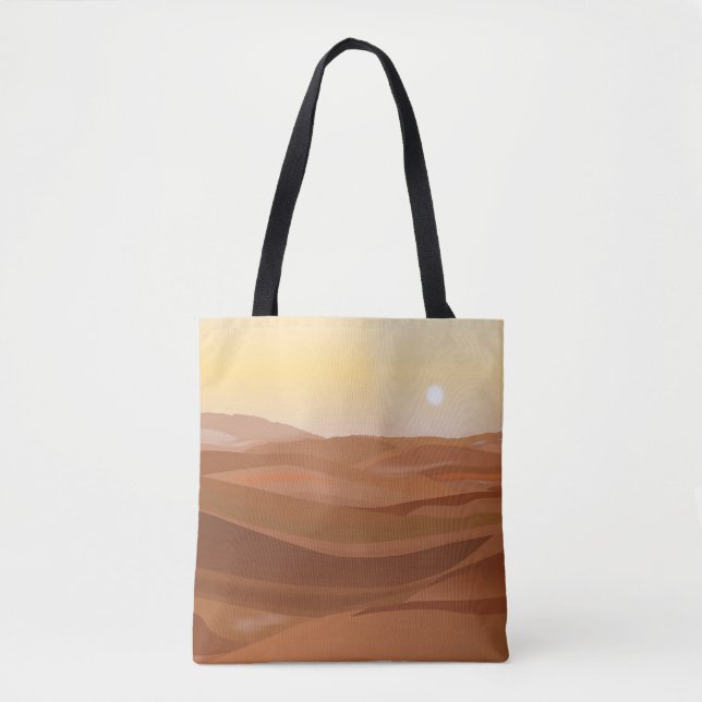Desert Landscape Tote Bag (Front)