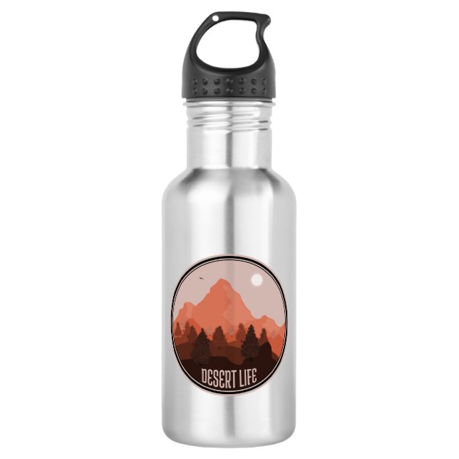 Desert Life 532 Ml Water Bottle (Front)