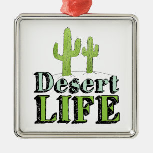 Desert Life Metal Tree Decoration