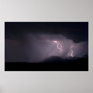 Desert Lightning Poster