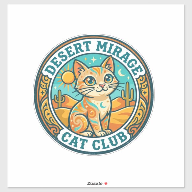 Desert Mirage Cat Cat Mum Gift Idea - Desert Mirag (Sheet)
