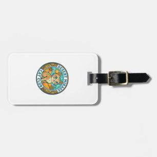 Desert Mirage Cat Cat Mum Gift Idea - Desert Mirag Luggage Tag